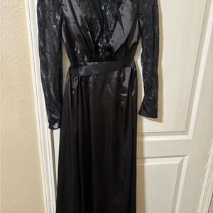 Elegant Black Evening Gown